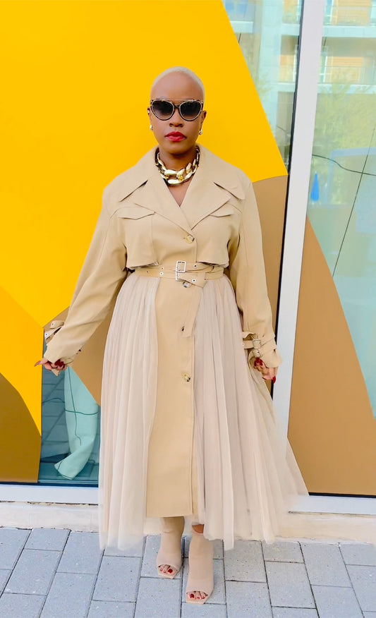 Esme’ Trench Jacket—Will Ship With The Week Of 11/10/25