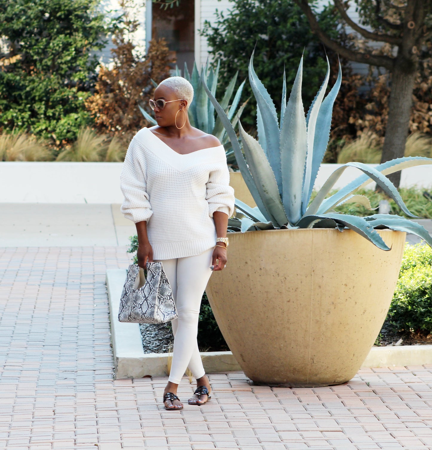 Winter White Leggings (LEGGINGS ONLY)