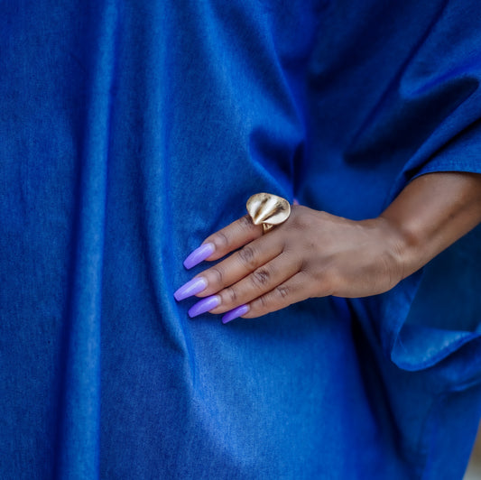 Gold Statement Ring—Will Ship The Week Of 11/10/25