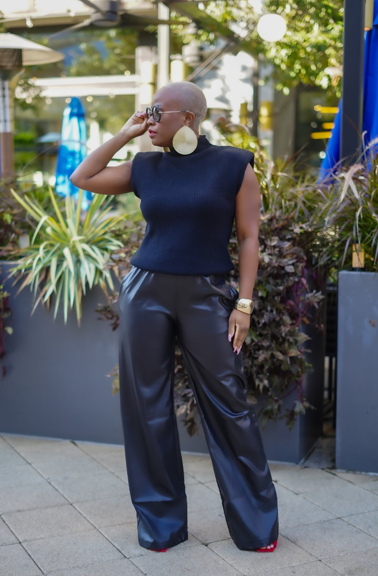 Audrey Sweater & Faux Leather Pants Set—Will Ship The Week Of 11/10/25