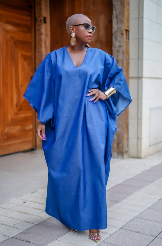 Diva Denim Dress--Will Ship The Week Of 11/10/25