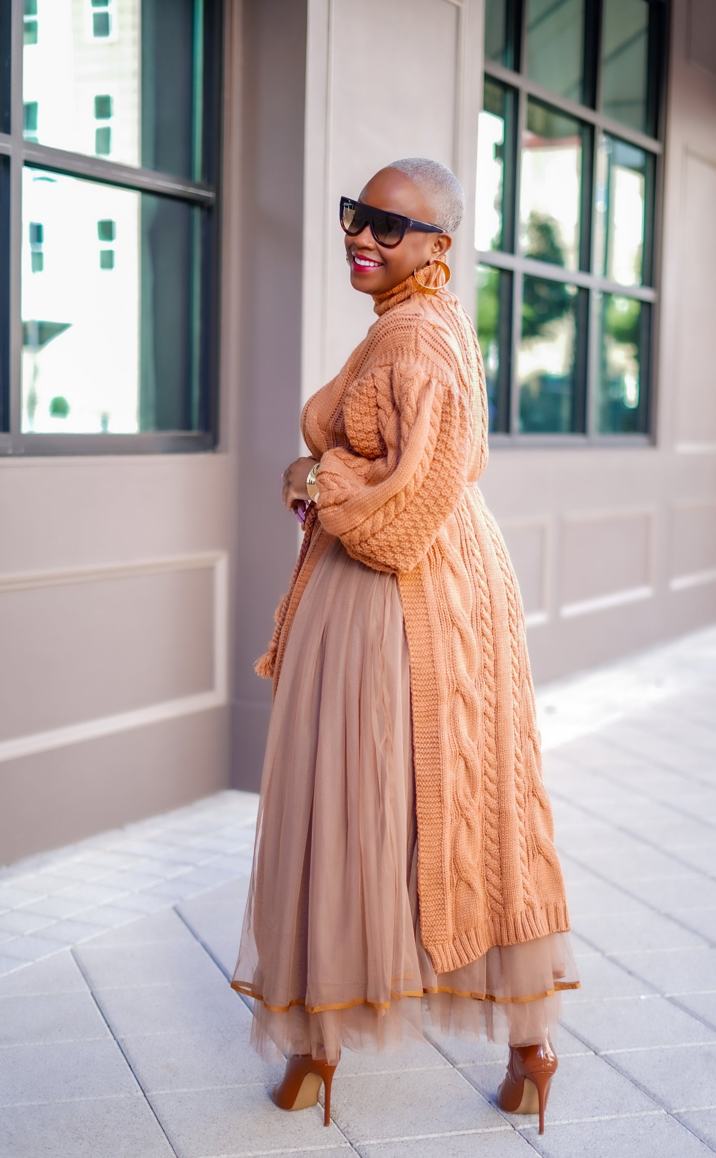 2-Pc Turtleneck Sweater & Skirt Set—Will Ship The Week Of 11/10/25