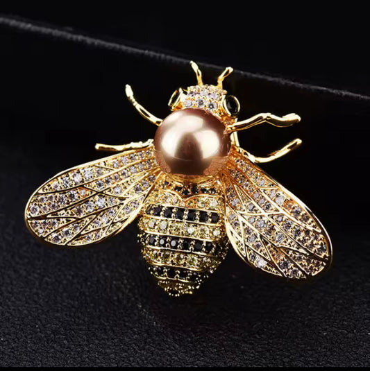 Queen Bee Brooch