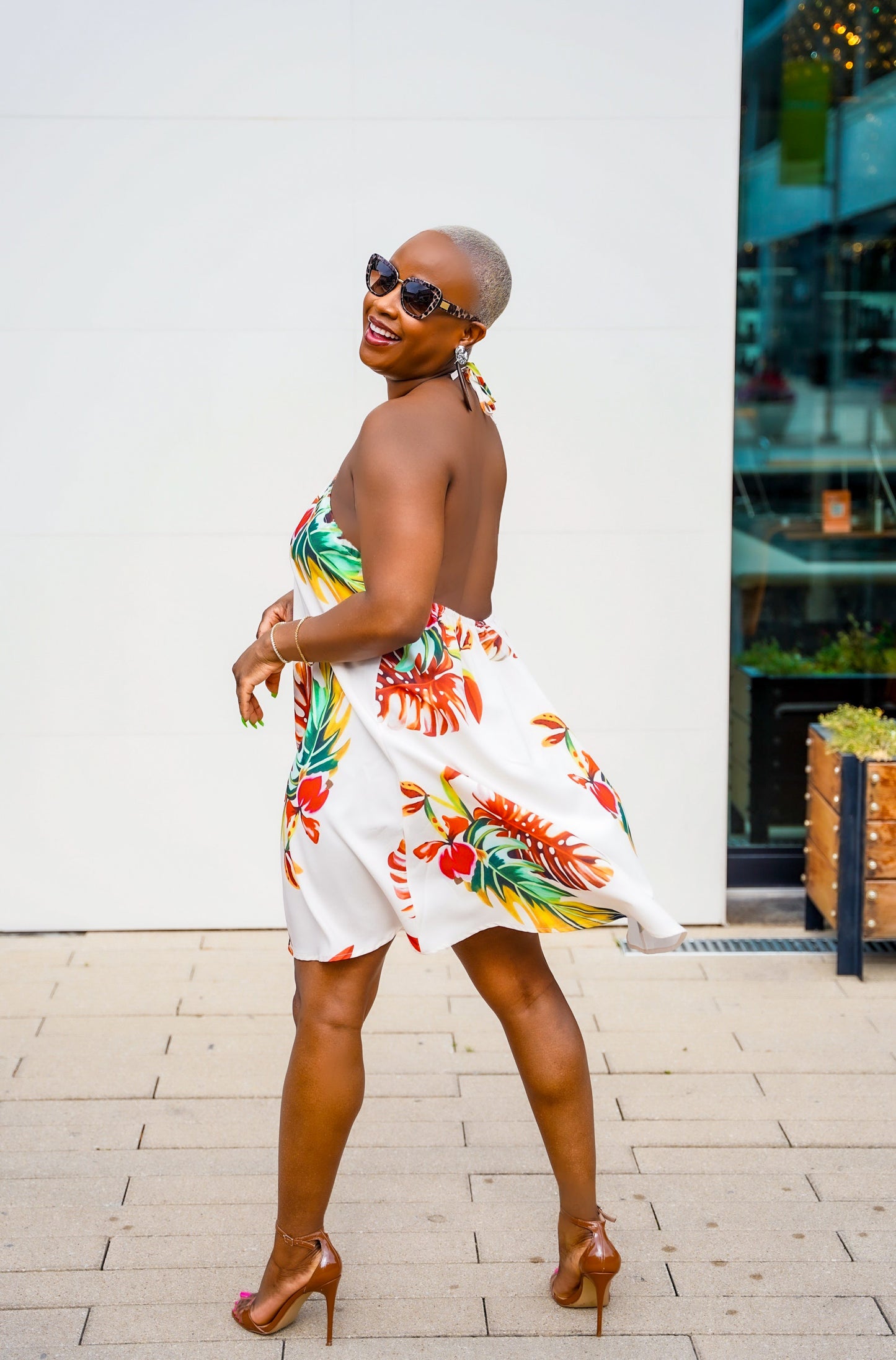 Island Breeze Backless Halter Dress--Will Ship The Week Of 6/22/26
