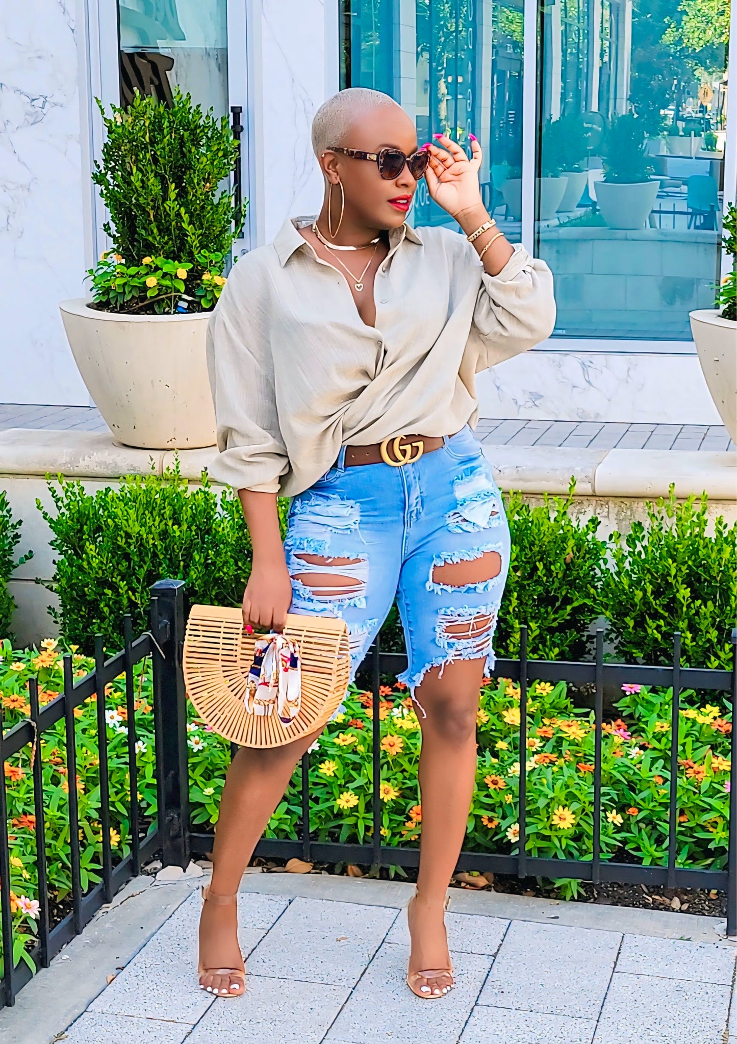 Catch My Eye See Through Blouse