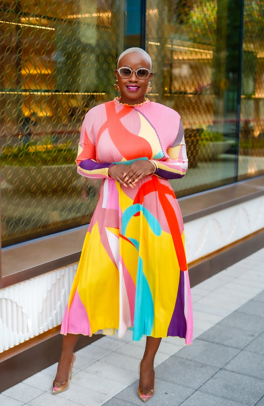 Tiffany Midi Dress—Will Ship The Week Of 11/10/25