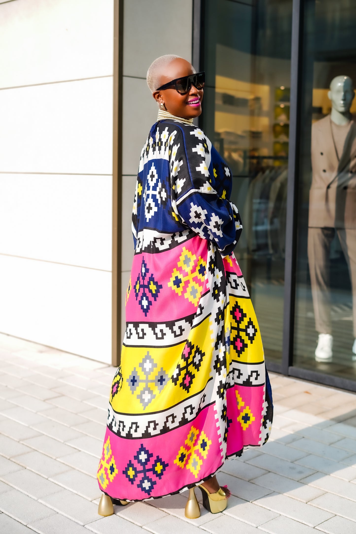 Aztec Kimono—Will Ship The Week Of 11/10/25