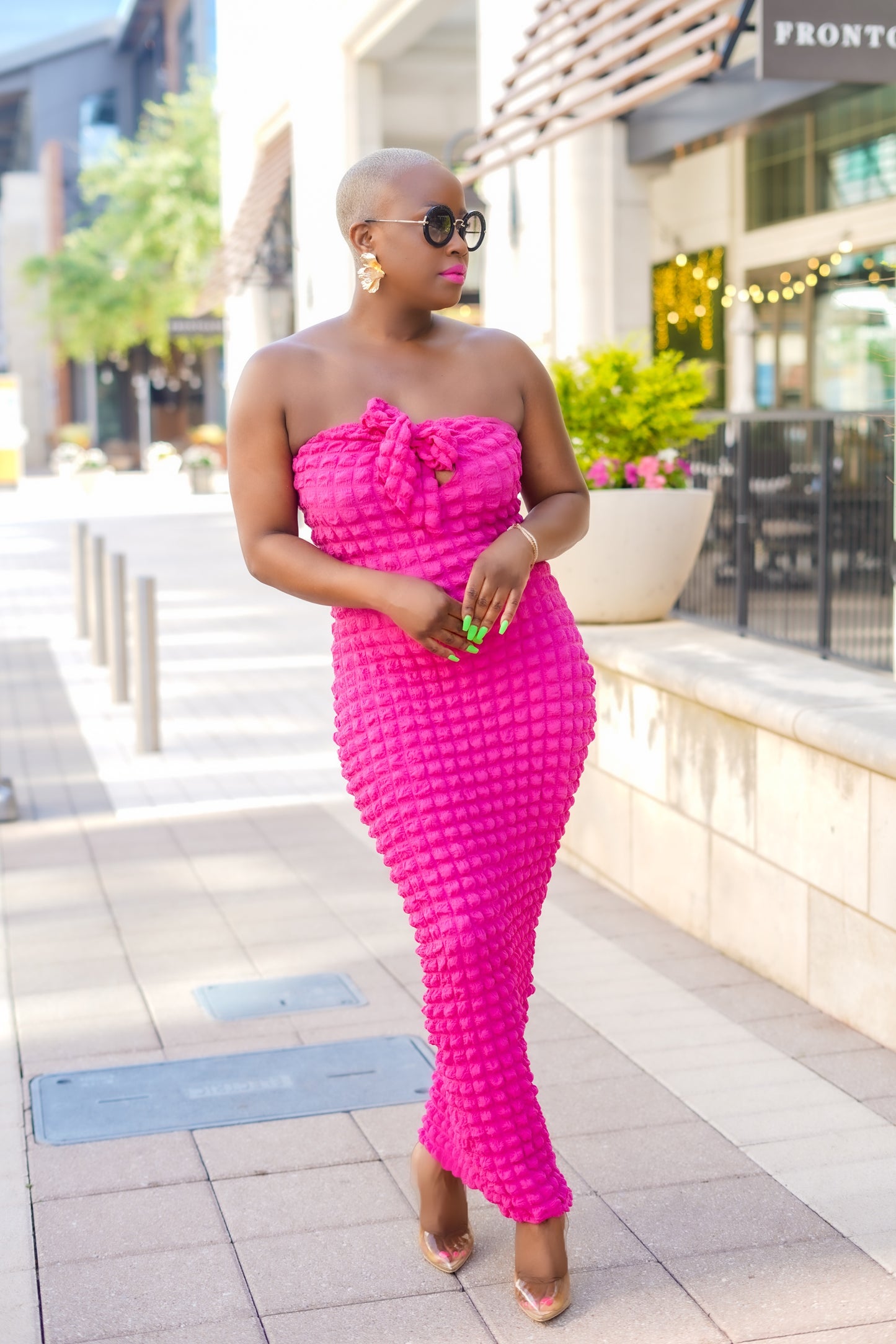 PLUS SIZE—Rose Red Vixen Dress—Will Ship The Week Of 11/10/25