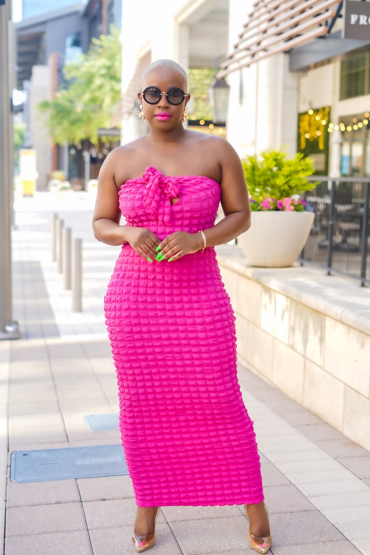 PLUS SIZE—Rose Red Vixen Dress—Will Ship The Week Of 11/10/25