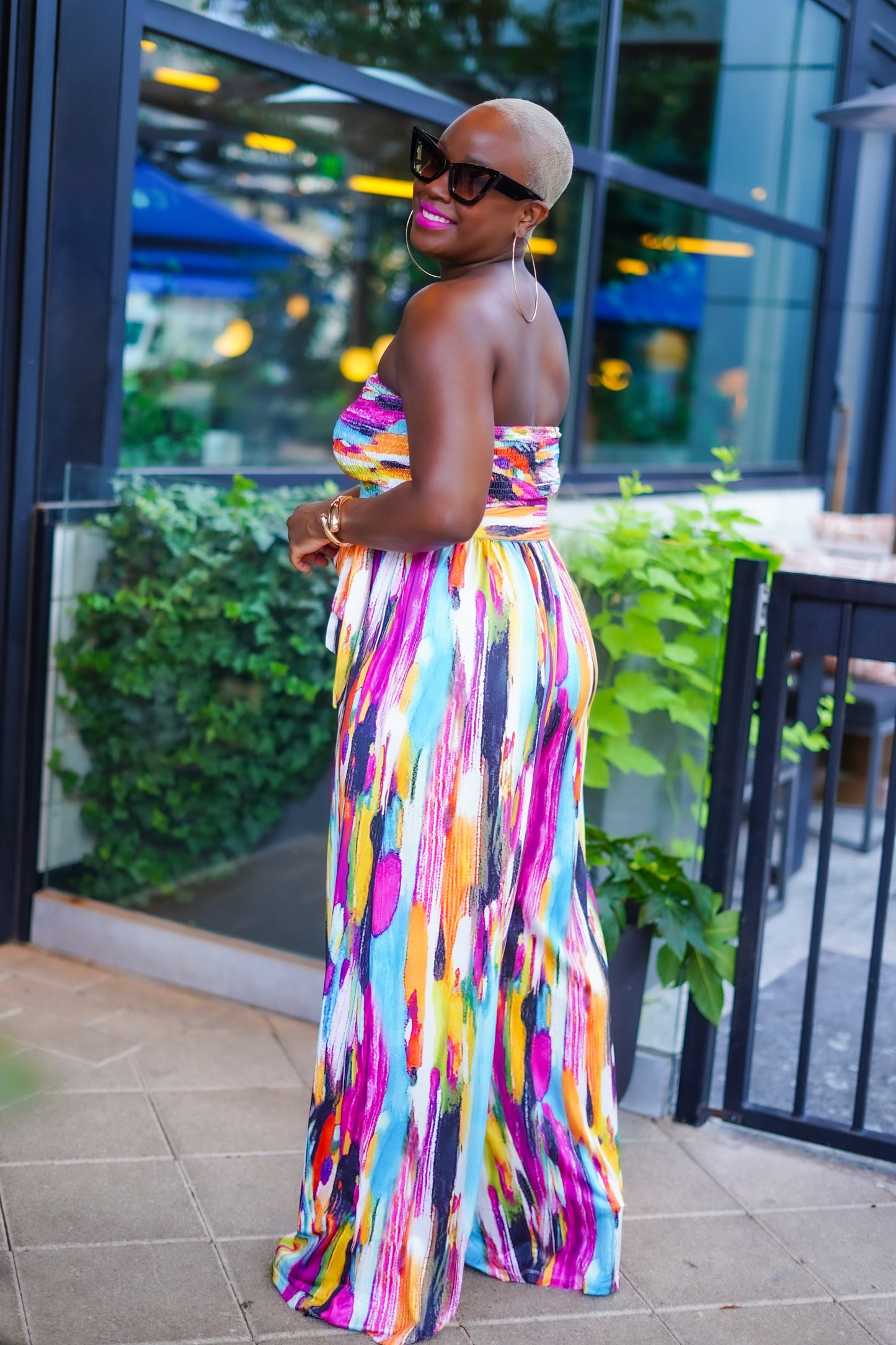 Summer Vacay Strapless Jumpsuit--Will Ship The Week Of 11/10/25