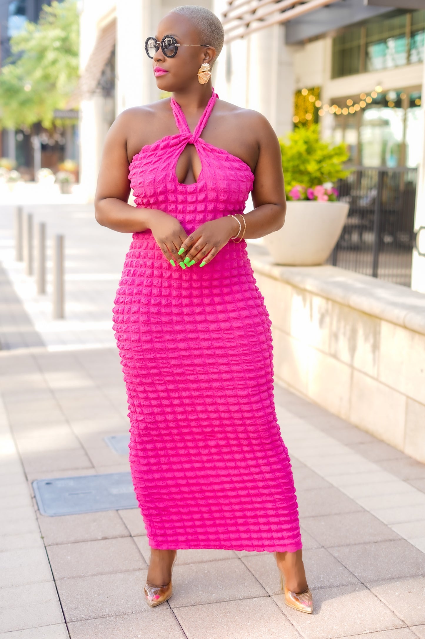 PLUS SIZE—Rose Red Vixen Dress—Will Ship The Week Of 11/10/25