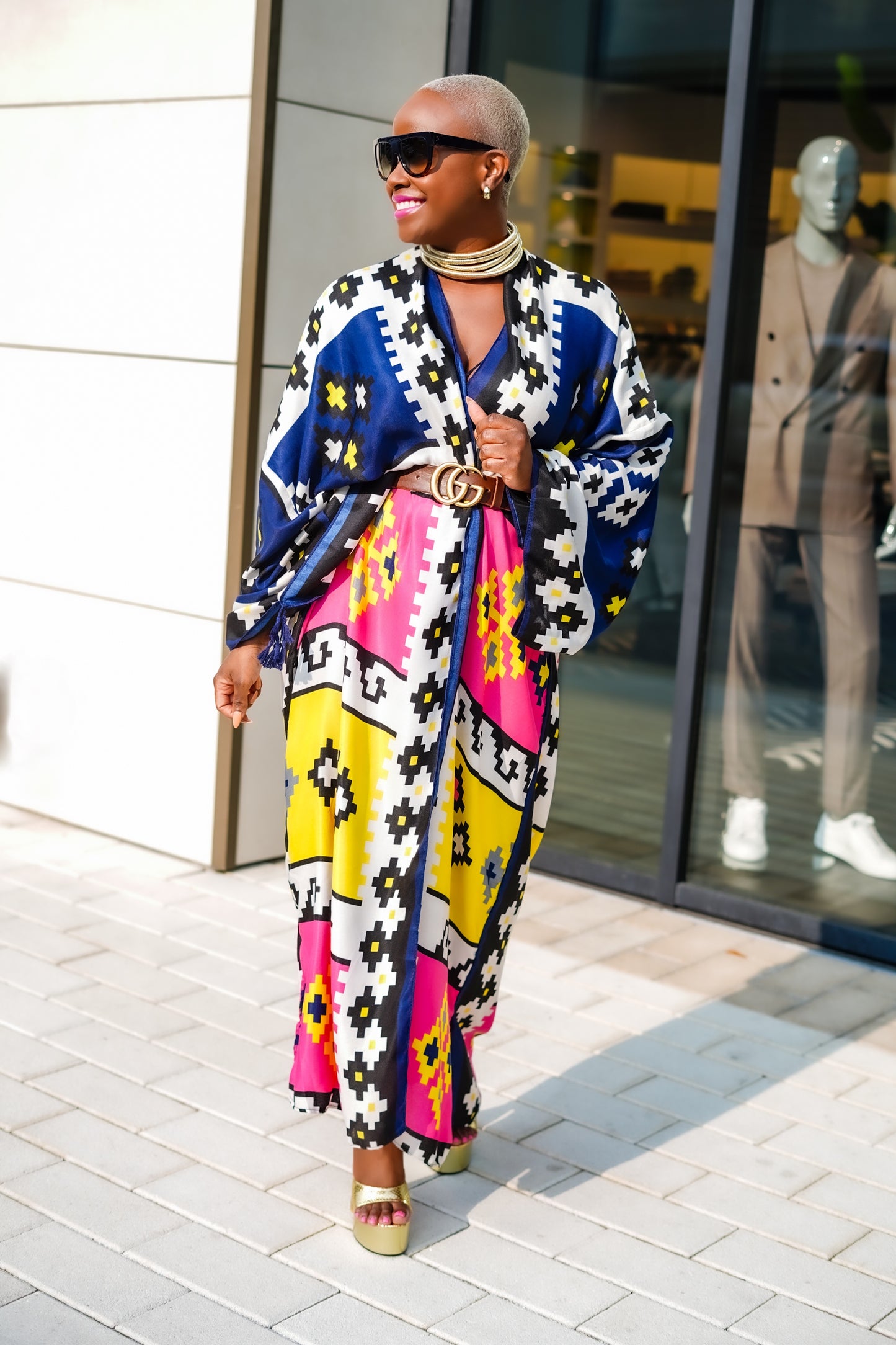 Aztec Kimono—Will Ship The Week Of 11/10/25