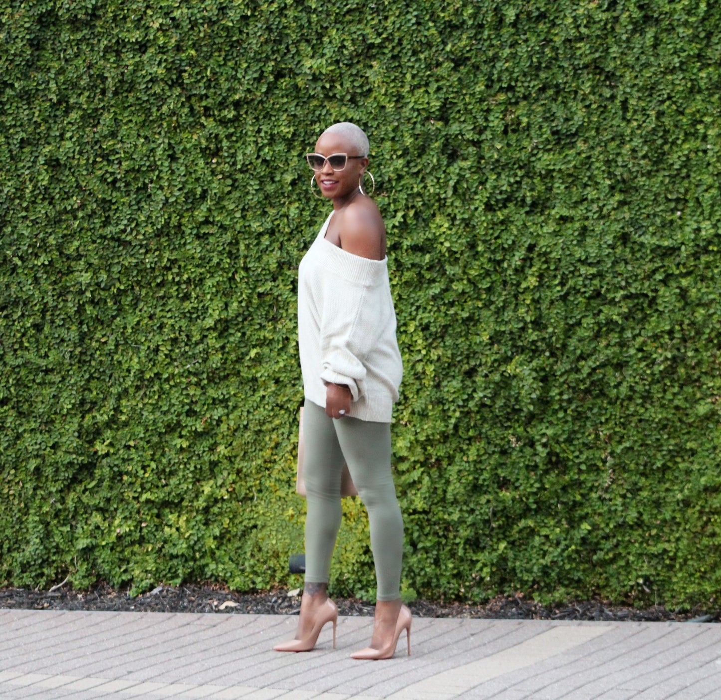 Stylish Sage Sweater Set