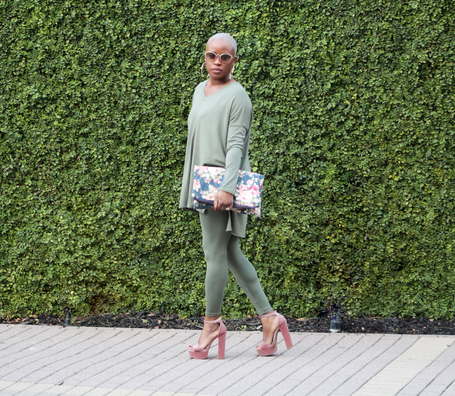 Long Sleeve Matching Leggings Set