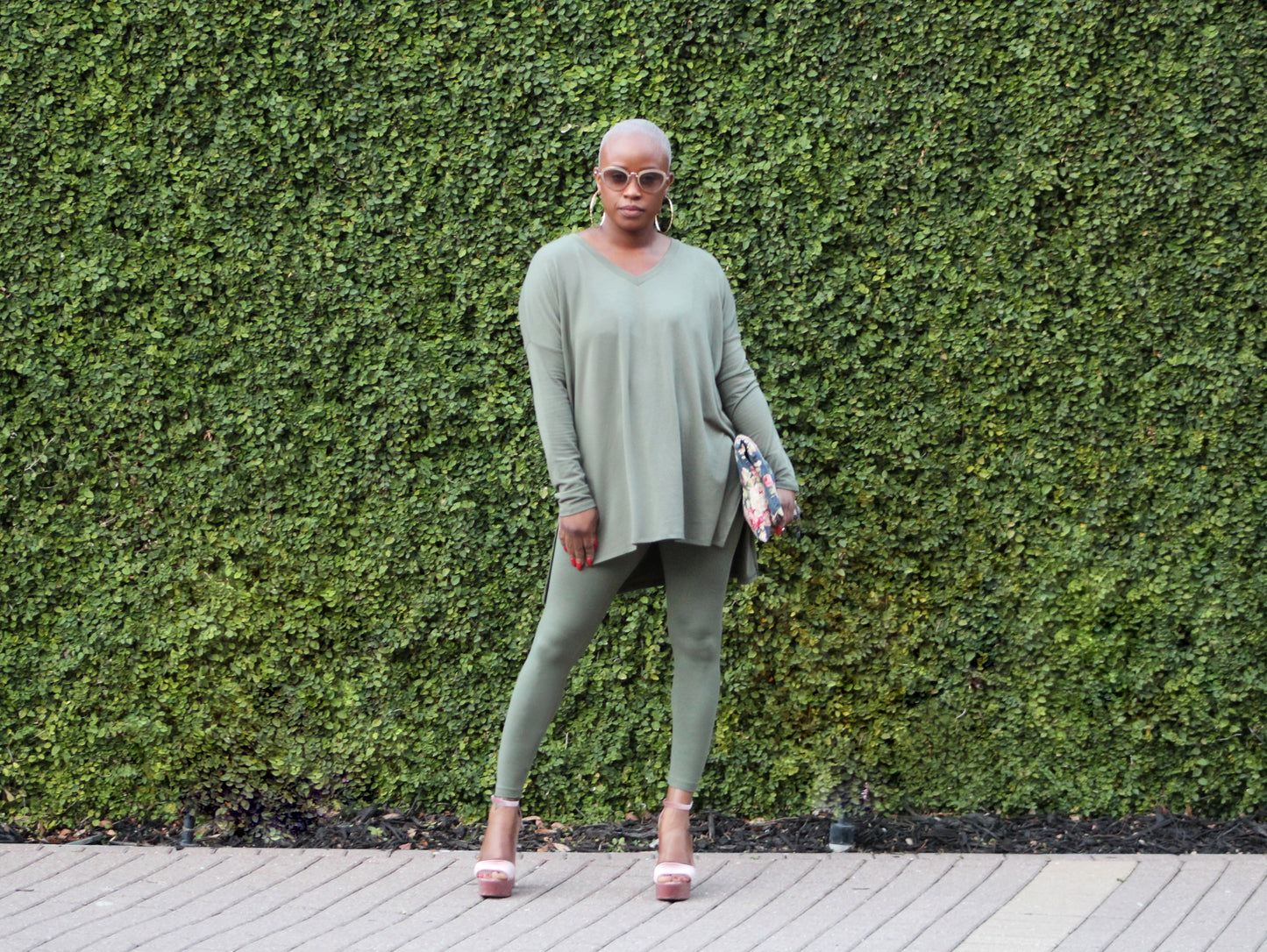 Long Sleeve Matching Leggings Set