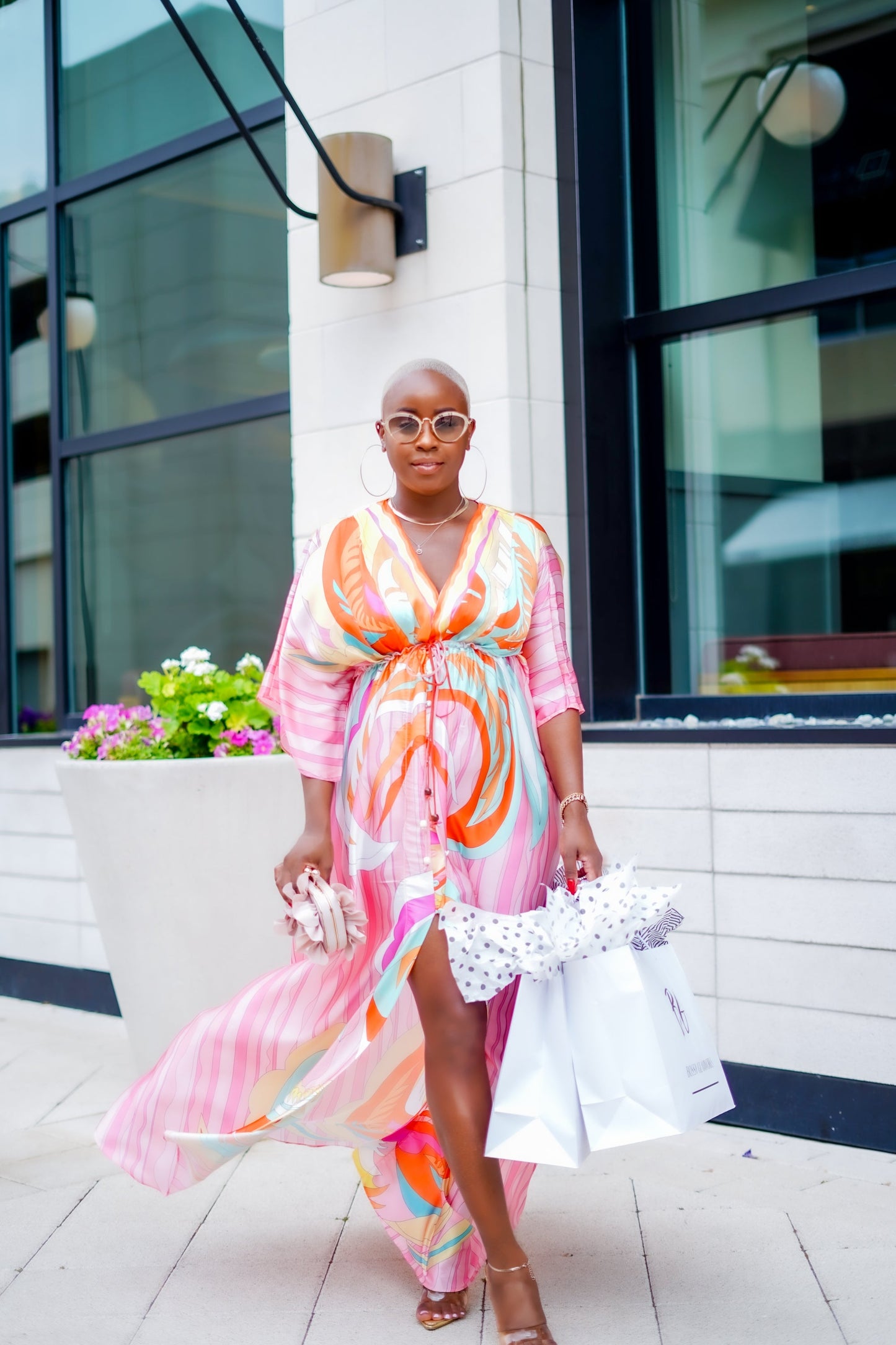 PLUS SIZE--Retro Glam Maxi Dress--Will Ship The Week Of 11/10/25