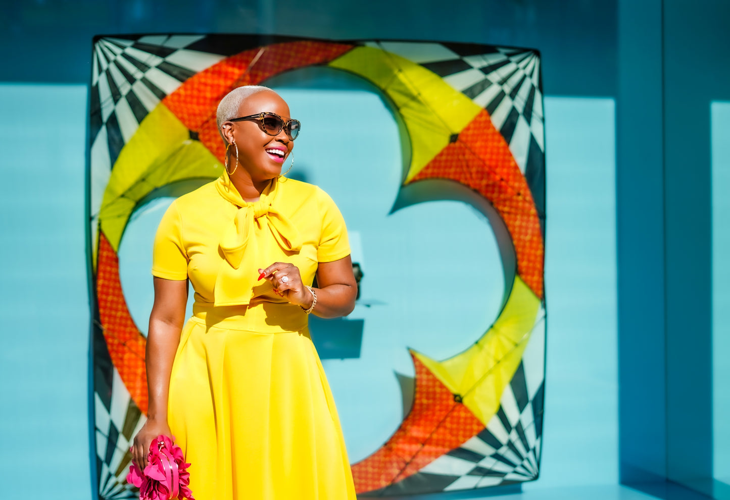 Sunset Beauty Midi Dress