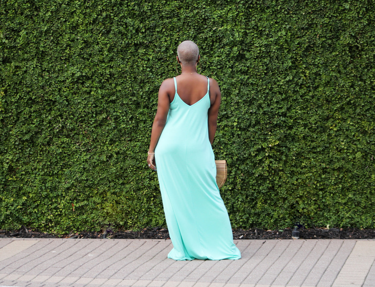 Beachside Resort Maxi Dress (Mint)