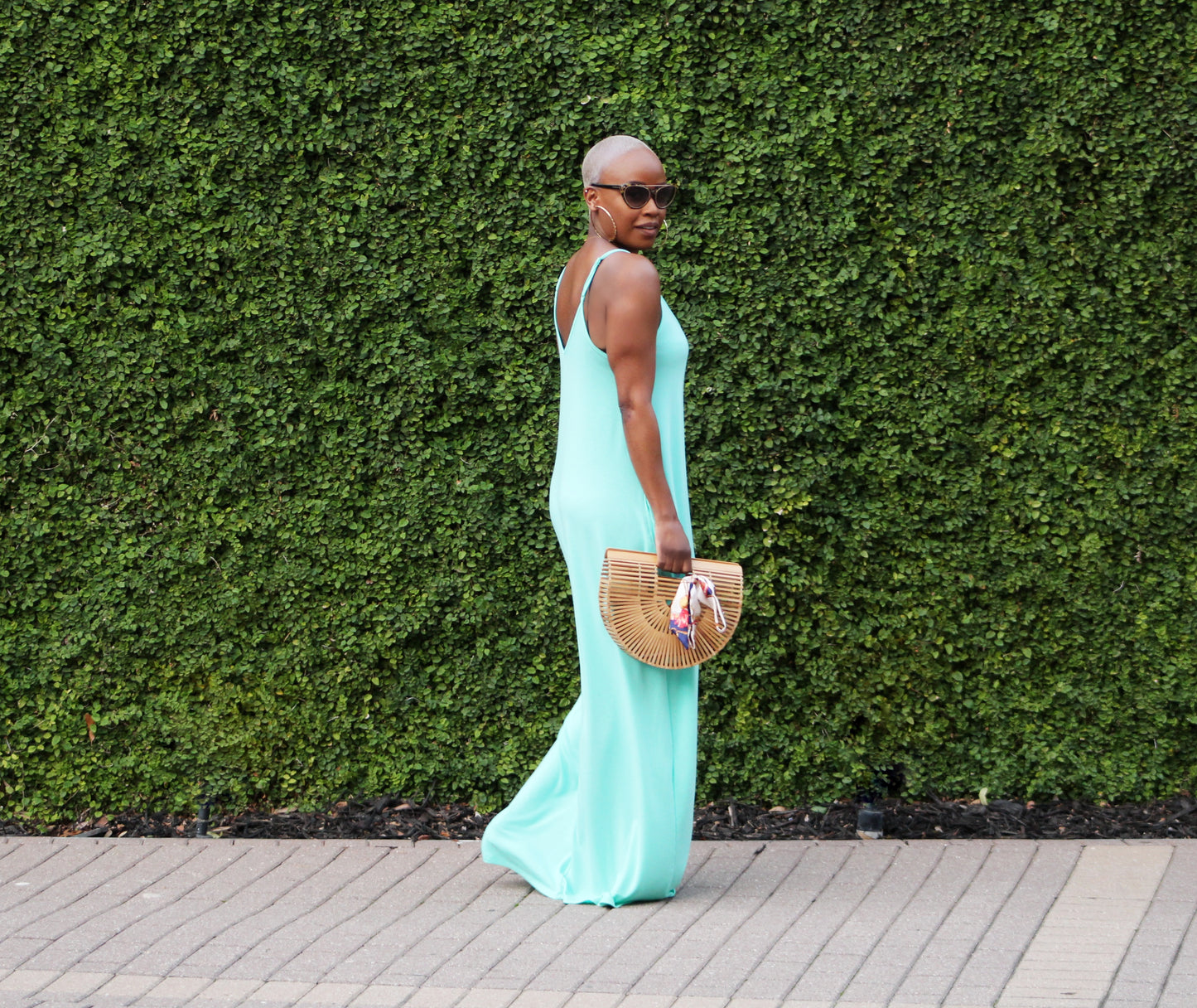 Beachside Resort Maxi Dress (Mint)