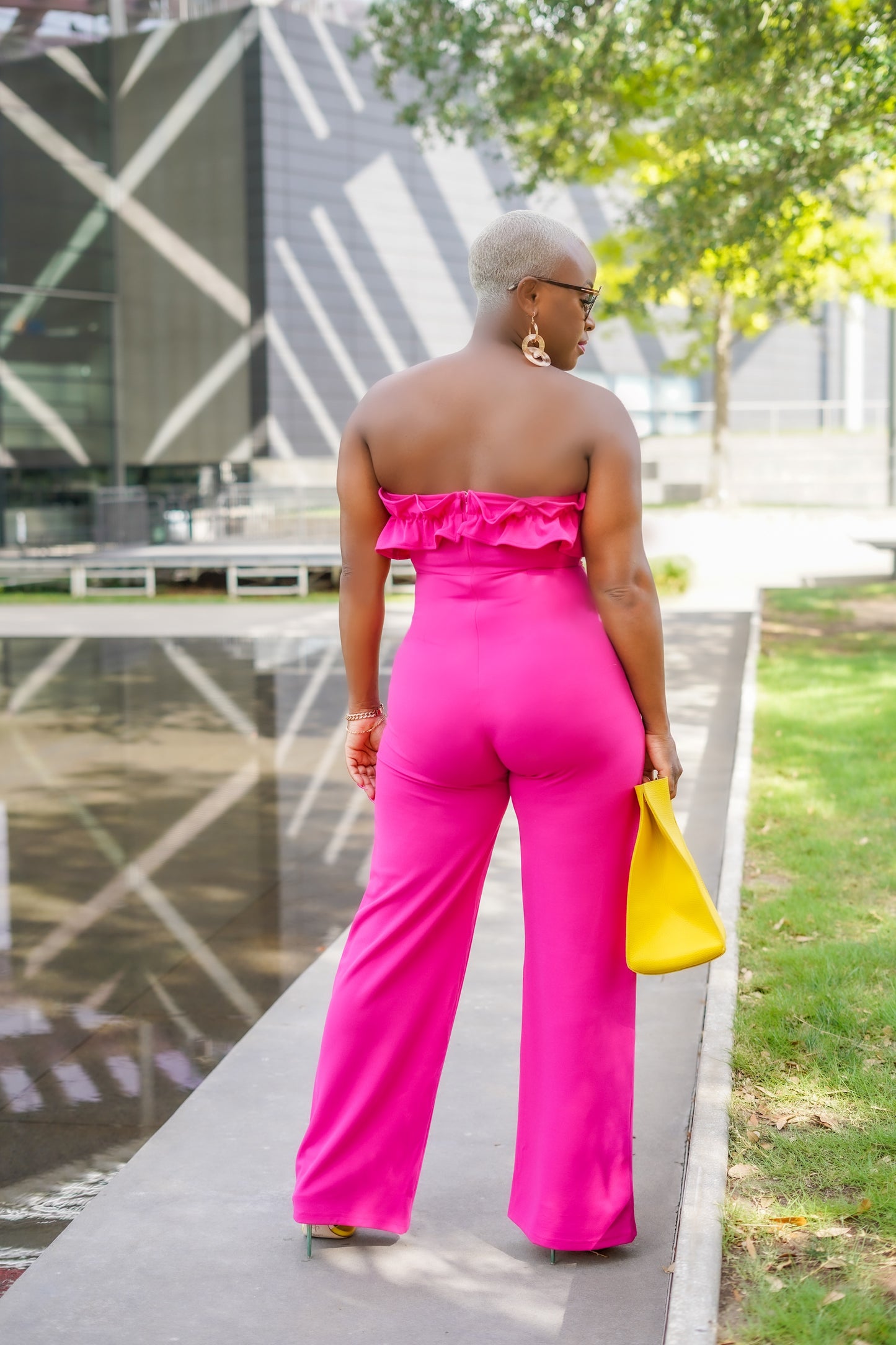 Glam Girl Ruffled Jumpsuit