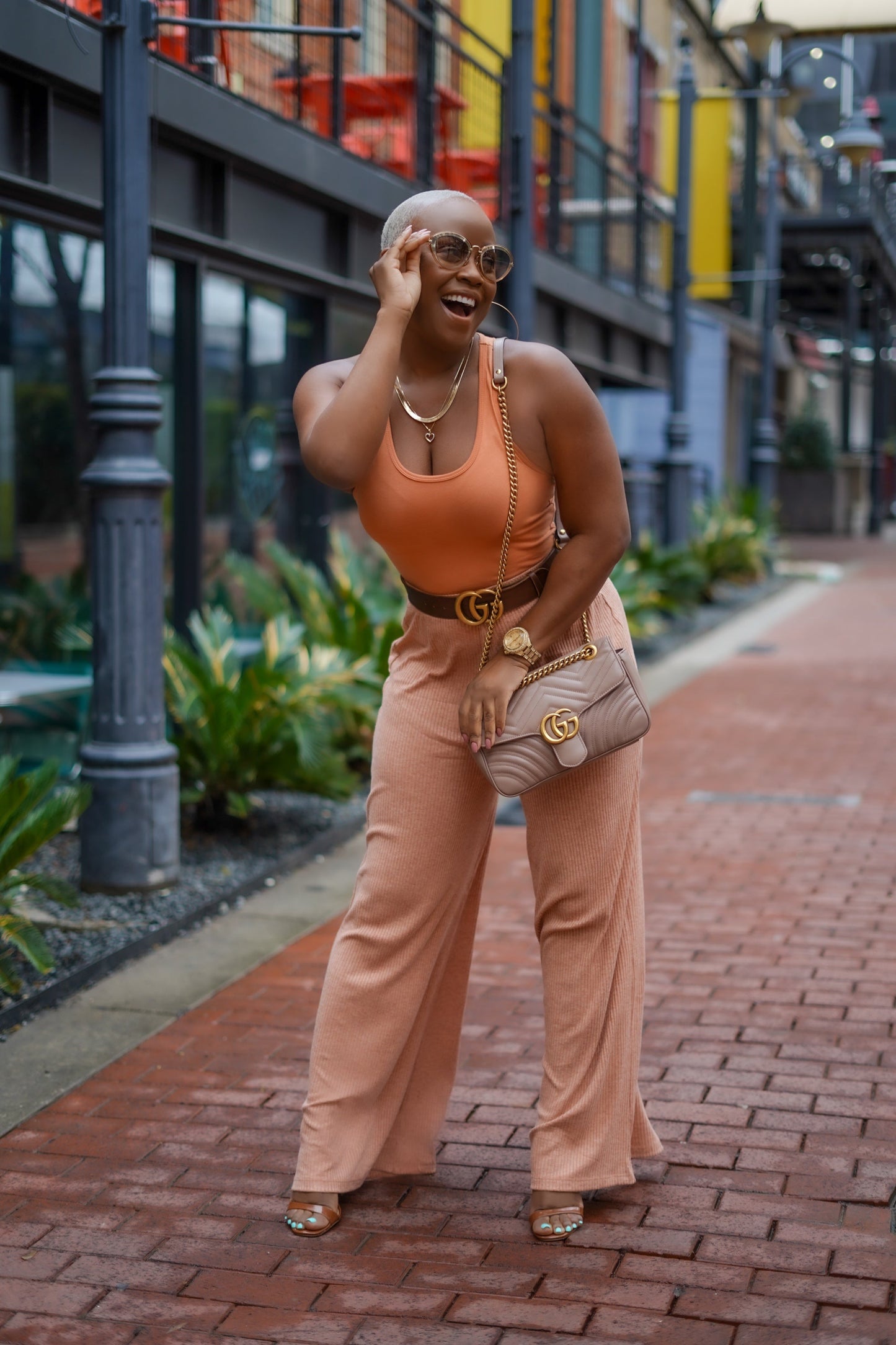 PLUS SIZE--Sunday Afternoon Ribbed Knit Pants