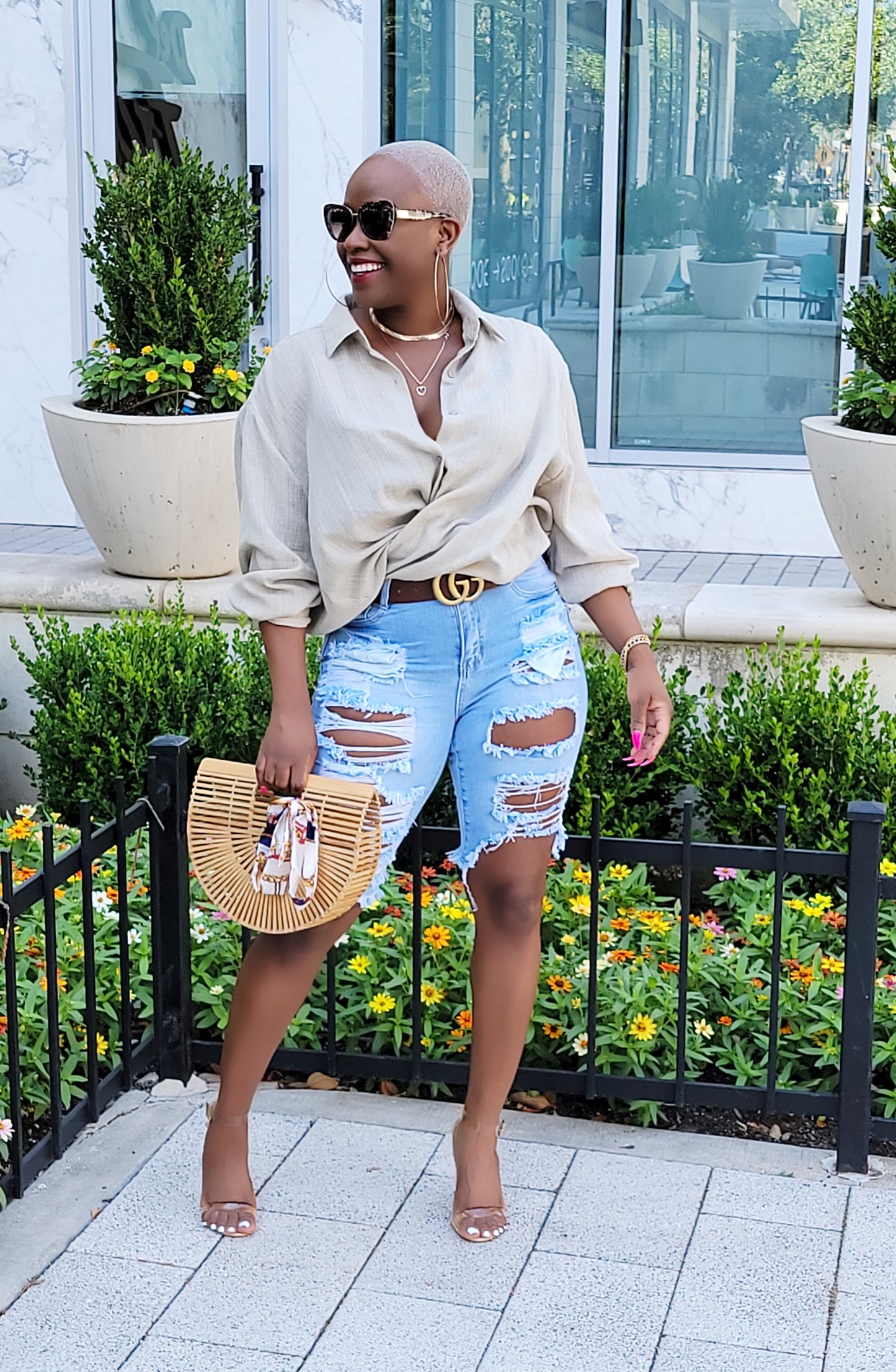 Catch My Eye See Through Blouse