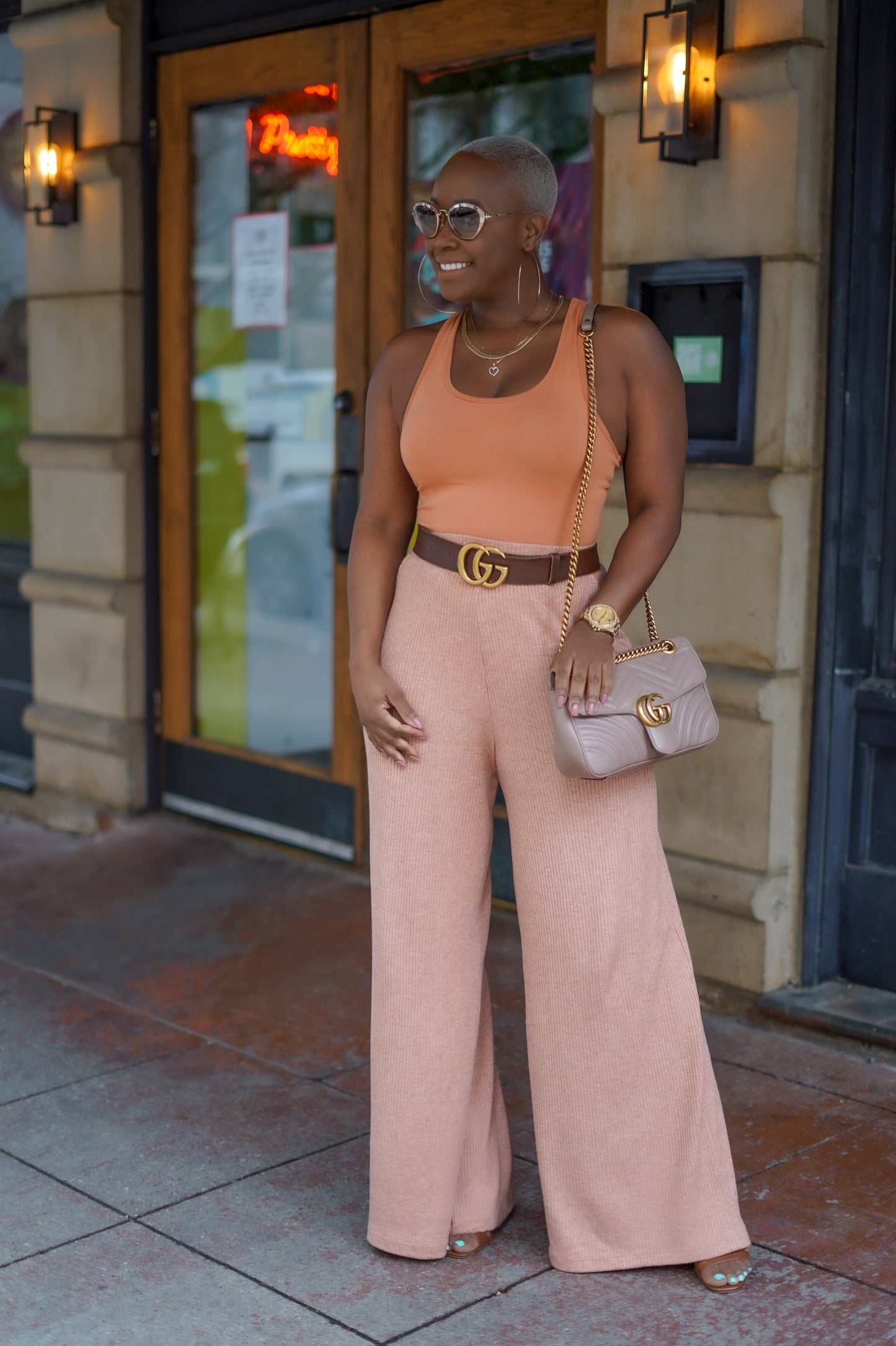 PLUS SIZE--Sunday Afternoon Ribbed Knit Pants