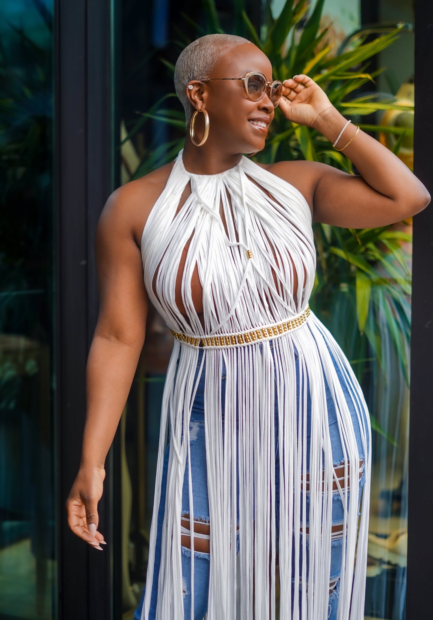 Lace Up Racerback Bralette