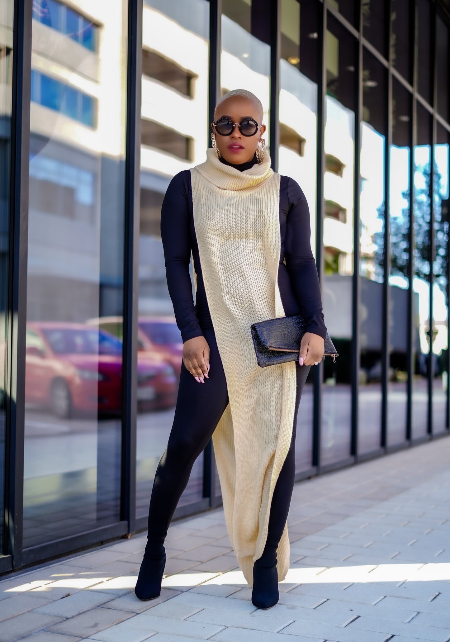 Let's Get Layered Open Sided Sweater--Will Ship The Week Of 11/10/25