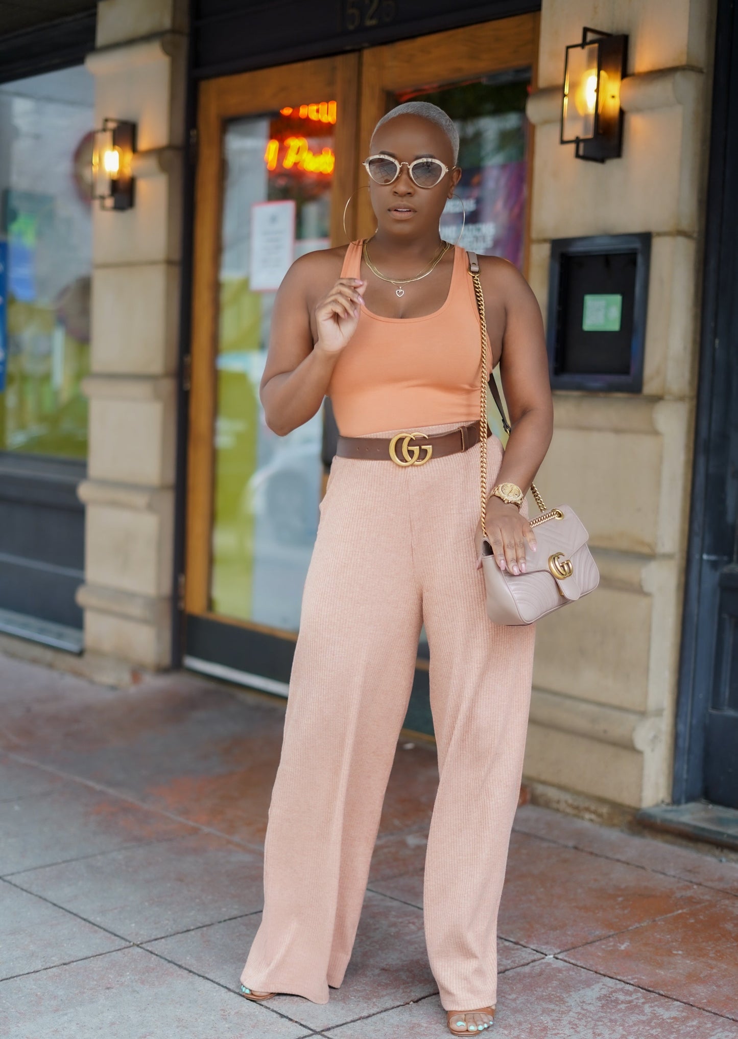 PLUS SIZE--Sunday Afternoon Ribbed Knit Pants