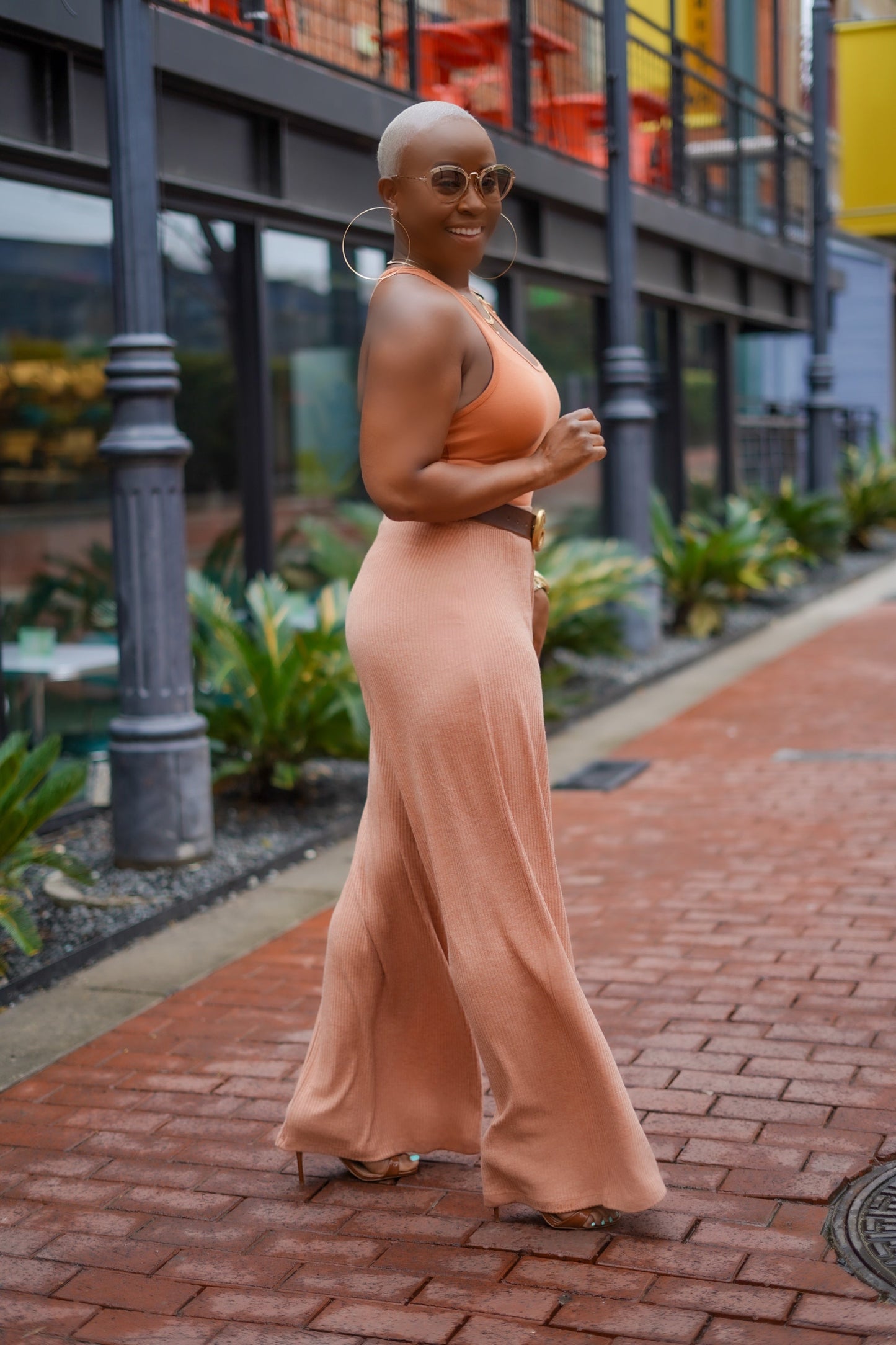 PLUS SIZE--Sunday Afternoon Ribbed Knit Pants