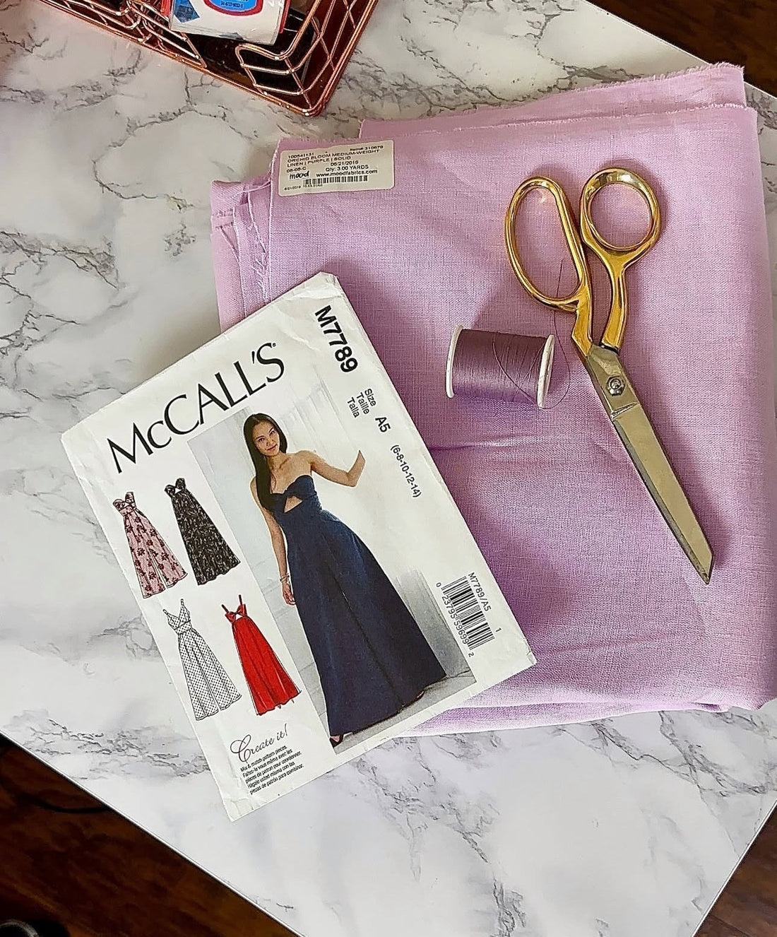 Reworking McCall’s M7789: The Lilac Linen Series | From Muslin to Magic 🪡 🧵