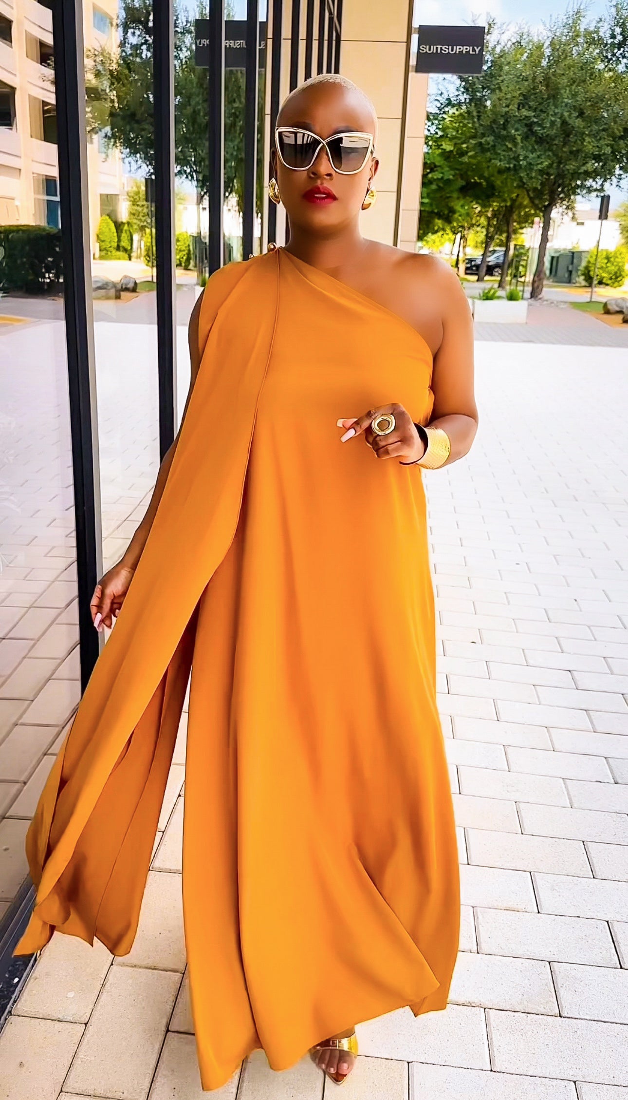 Drift Away Drape Dress—Will Ship The Week Of 9/22/25