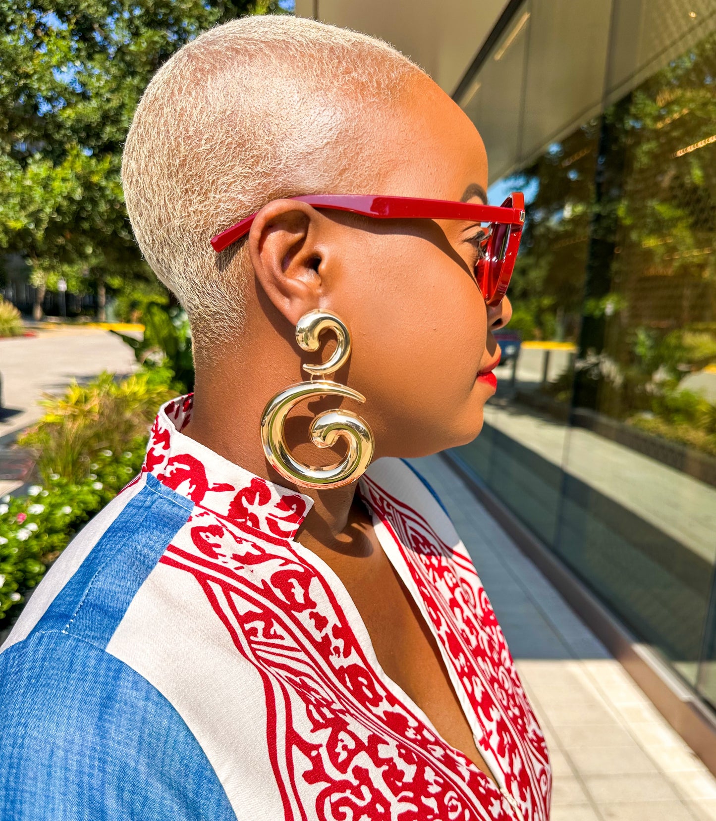 Casablanca Gold Earrings—Will Ship The Week Of 8/17/26