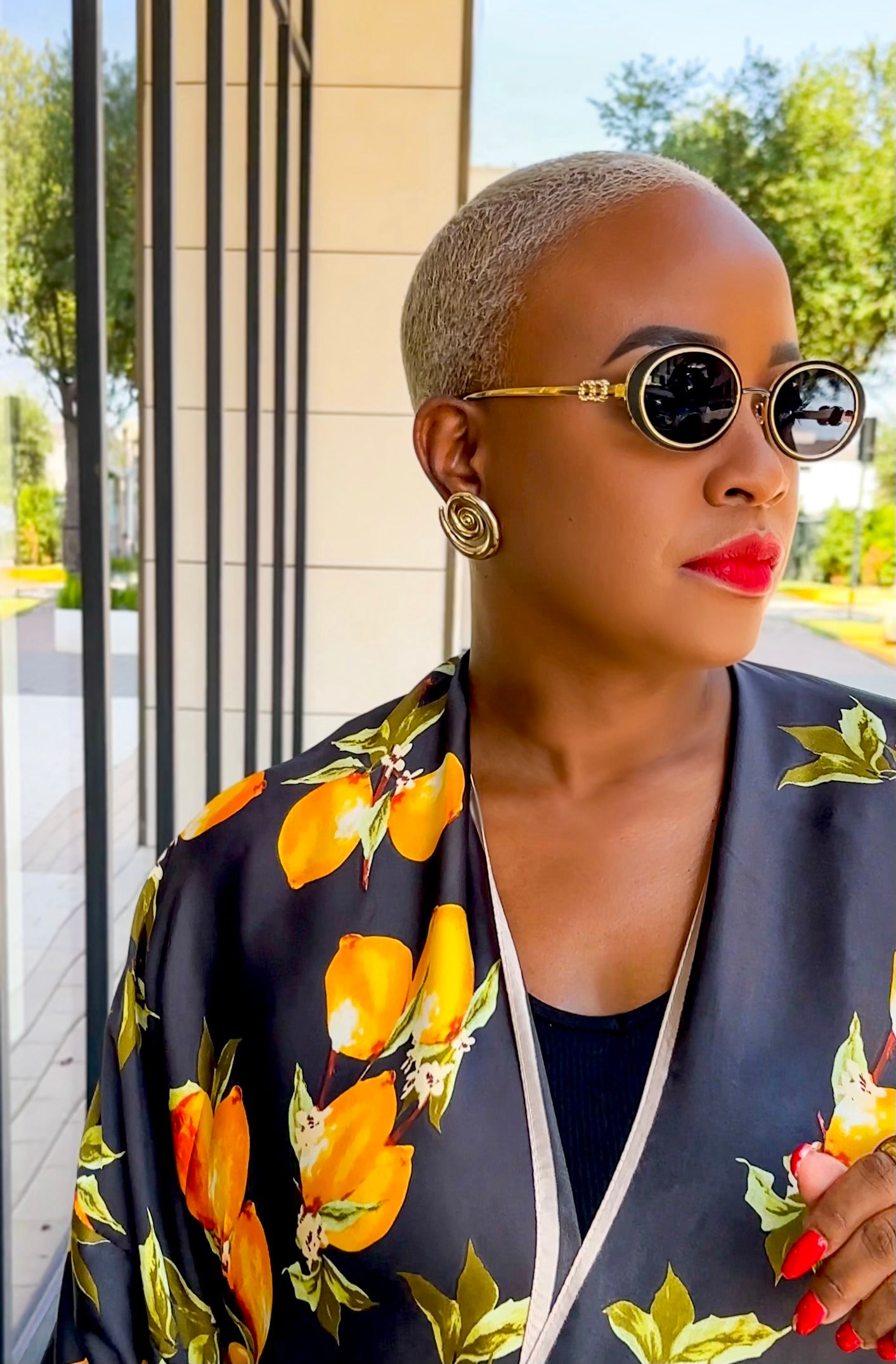 Portofino Noir Sunglasses—Will Ship The Week Of 8/24/26