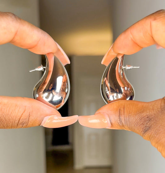 Sculpted Aura Earrings—Will Ship The Week Of 11/24/25