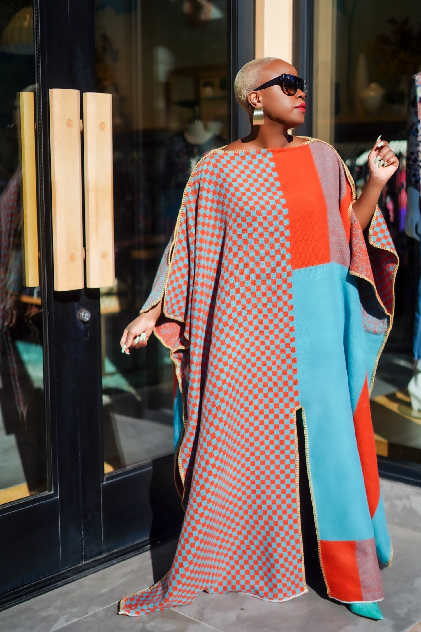 Cute & Cozy Winter Warm Poncho—Will Ship The Week Of 9/2/25