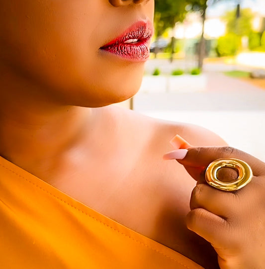 Golden Halo Ring—Will Ship The Week Of 9/22/25