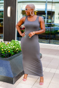 The Dress That Goes With EVERYTHING (Ash Grey)--Will Ship The Week Of 9/25/23