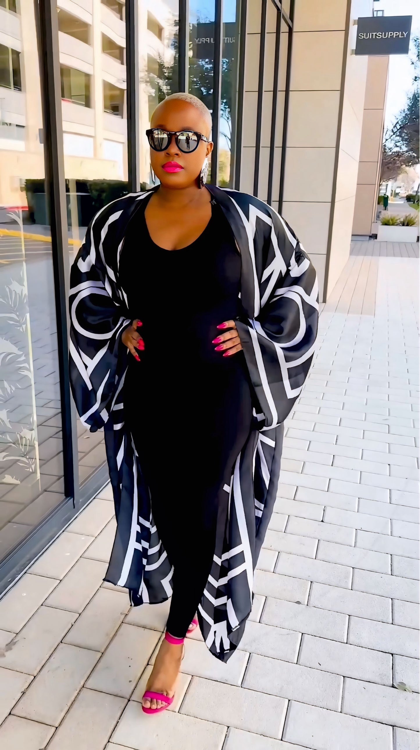 The Modern Luxe Kimono--Will Ship The Week Of 2/16/26