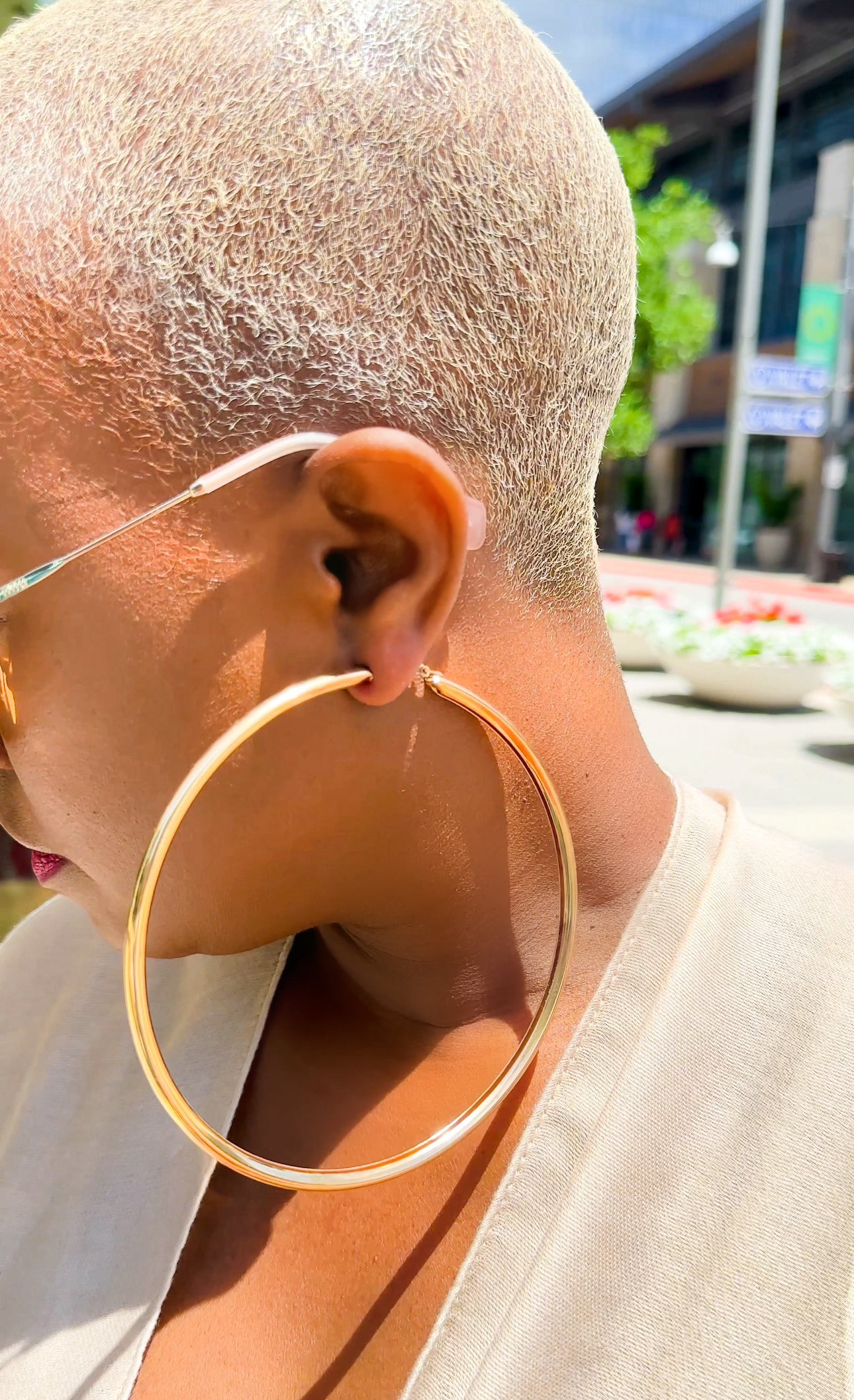 Gold Resort Glam Hoops—Will Ship The Week Of 6/15/26