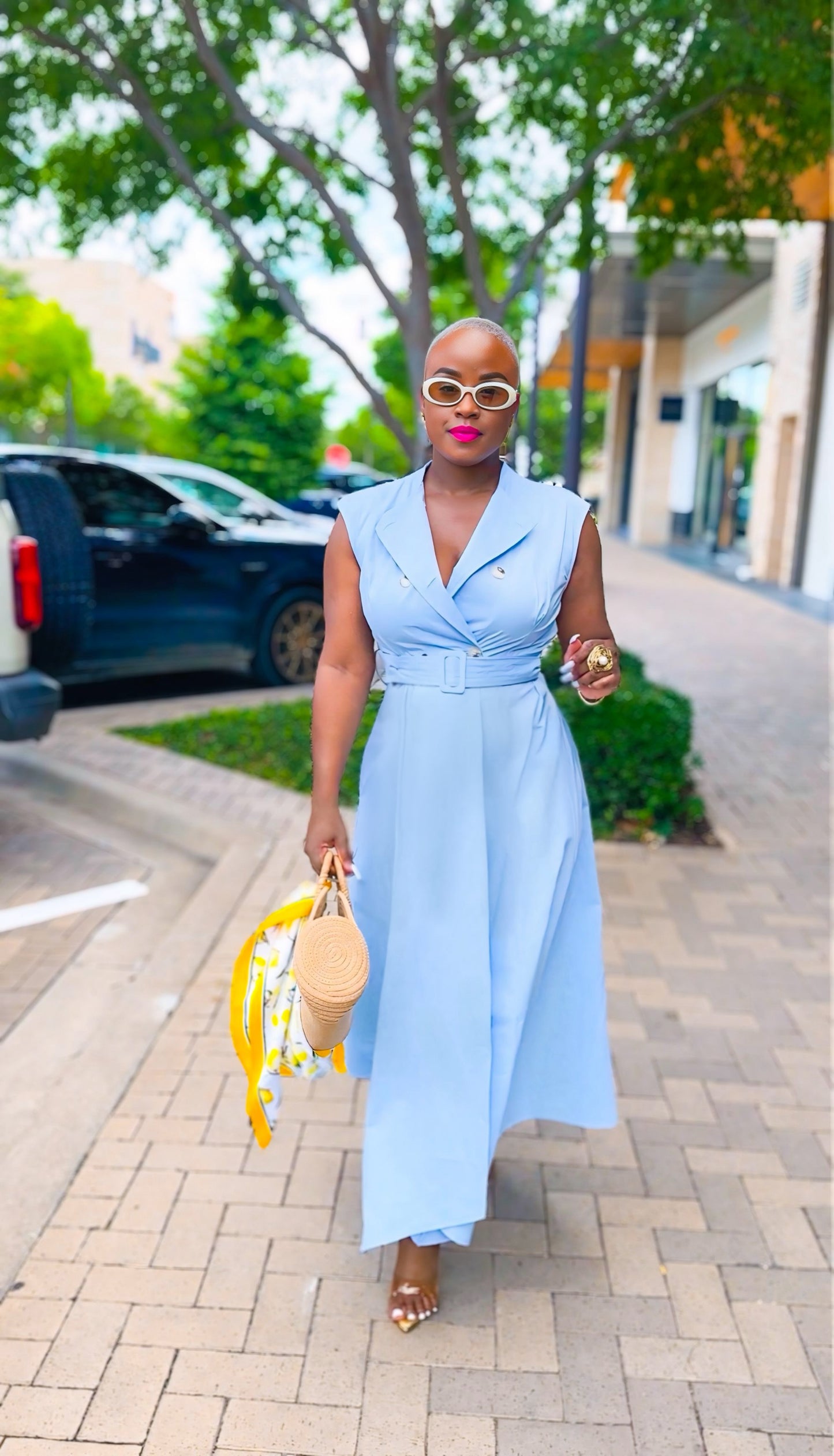 Periwinkle Poise Maxi Dress—Will Ship The Week Of 7/27/26