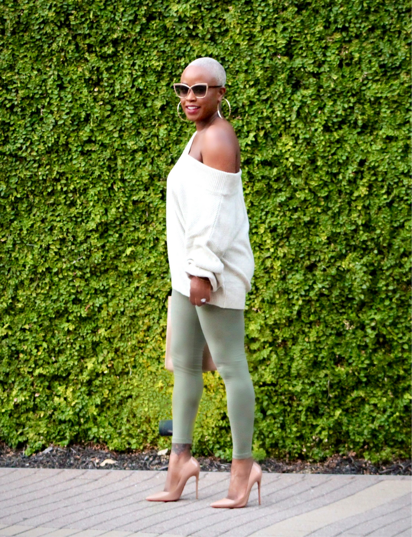 Stylish Sage Sweater Set