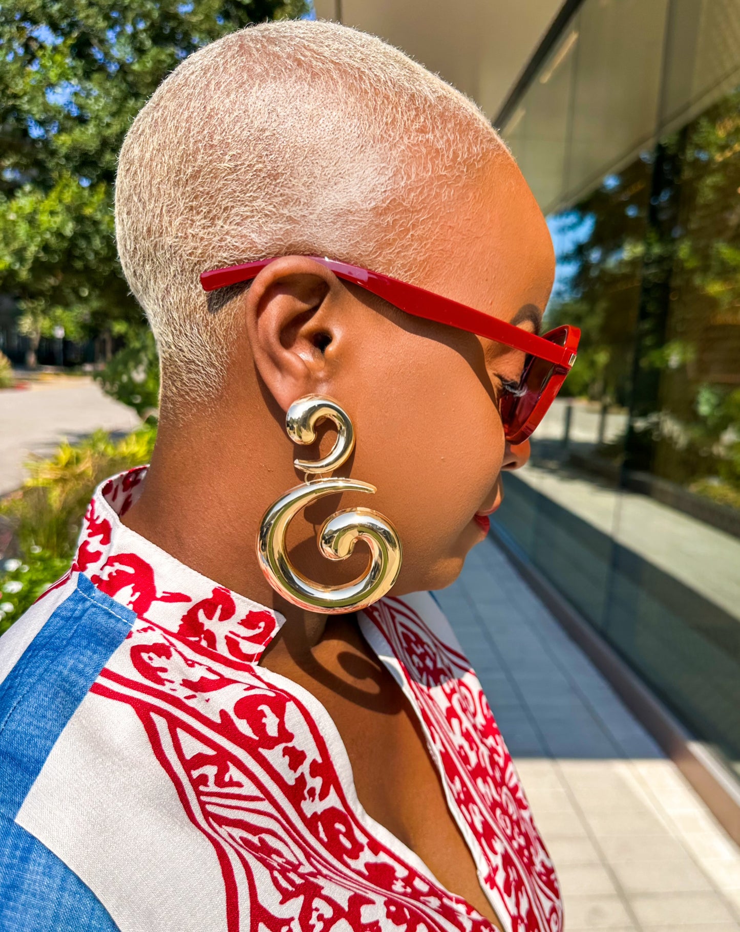 Casablanca Gold Earrings—Will Ship The Week Of 8/17/26