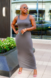 The Dress That Goes With EVERYTHING (Ash Grey)--Will Ship The Week Of 9/25/23
