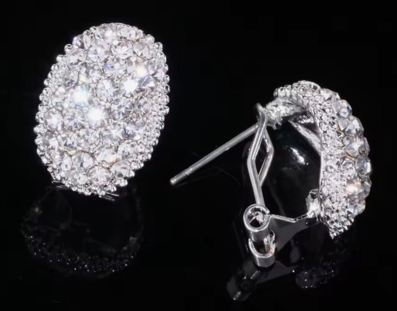 Crystal Opulence Earrings—Will Ship The Week Of 7/27/26