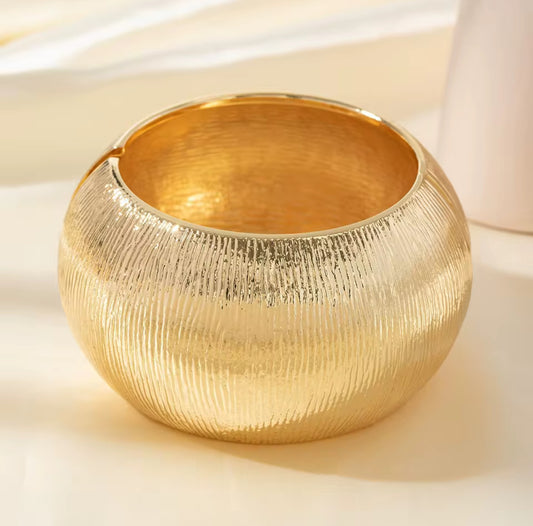 Gilded Sphere Cuff—Will Ship The Week Of 2/9/26