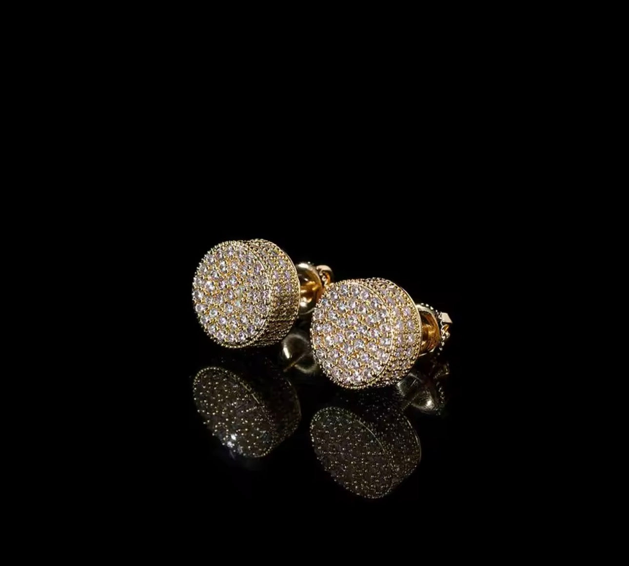 Oak Bluffs Pavé Studs—Will Ship The Week Of 6/22/26