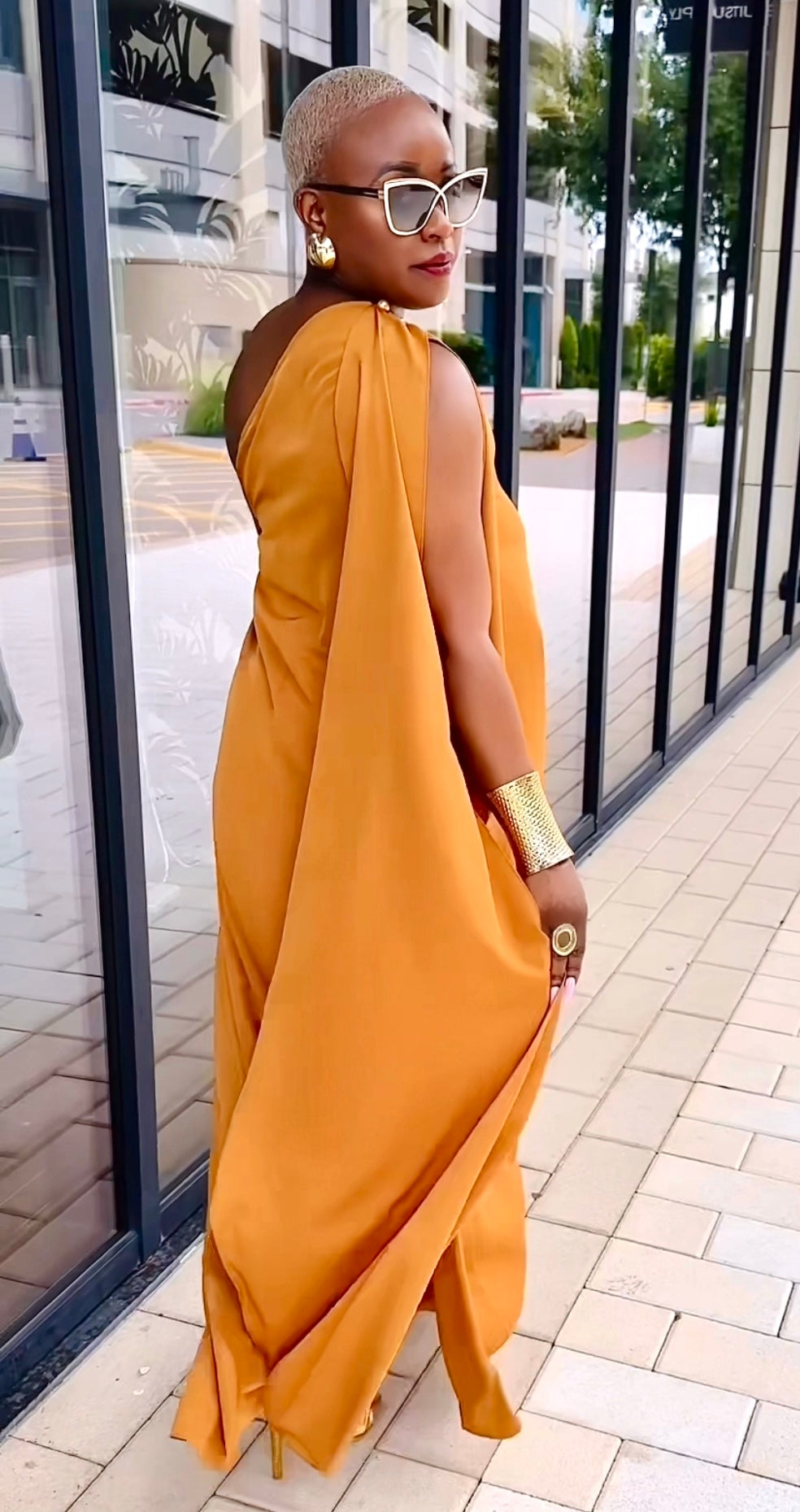 Drift Away Drape Dress—Will Ship The Week Of 9/22/25