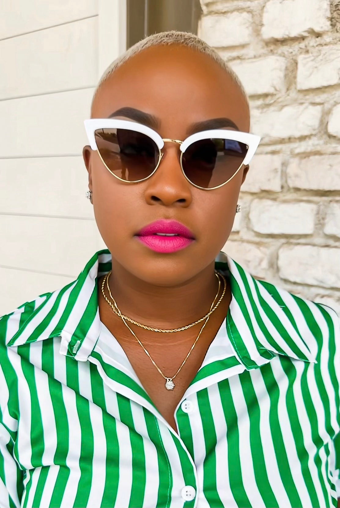 The Hamptons Cat Eye Sunglasses—Will Ship The Week Of 7/13/26